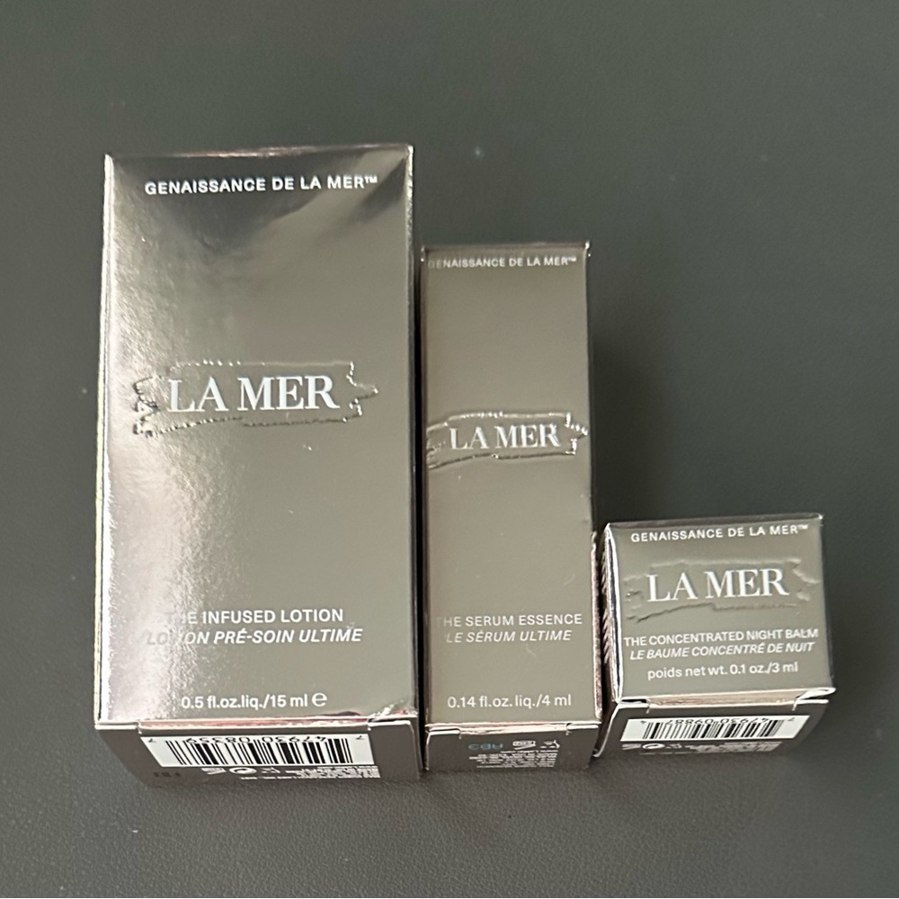 SOLD! GENAISSANCE DE LA MER  3 pcs - Travel/Sample Sizes.  New in box.